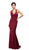 Dancing Queen - 9637 Magnificent V-Neck Racer Back Prom Dress