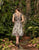 Alexander by Daymor - 963 Lace Cap Sleeve Bateau A-line Dress In Black and Silver