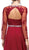 Dancing Queen - 9660 Jewel Ornate Neckline Long Sleeve Prom Dress