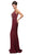 Dancing Queen - 9671 Long V-Neck Beaded Bodice Prom Dress
