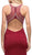 Dancing Queen - 9697 Embellished Bodice Long Prom Dress with Racer Back in Red