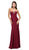 Dancing Queen - 9713 Strapless Sweetheart Prom Dress with Side Peplum