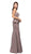 Dancing Queen - 9713 Strapless Sweetheart Prom Dress with Side Peplum