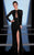 MNM Couture - 9715 Floral Lace Jewel Dress In Black