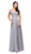 Dancing Queen - 9718 Ruched Sweetheart Notch Bodice Chiffon Prom Dress
