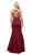 Dancing Queen - 9726 Halter Prom Dress with Embellished Bodice