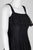 Taylor - 9737M Ruffled Panel Lace A-Line Dress In Black