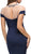 Dancing Queen - 9752 Long Mock Off-the-Shoulder Illusion Prom Dress