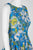 Taylor - 9763MJ Sleeveless Floral Print Ponte Dress In Blue and Floral