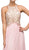 Chiffon Halter A-Line Evening Dress - ADASA