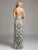 Lara Dresses - Foxy Cutout Dress with Colorful Embellishments 42637, Neutral, Multi-Color