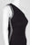 Laundry - 97R15401 Beaded Side Asymmetrical High Slit Gown In Black