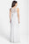 Aidan Mattox - 54456430 Sequin Adorned Sleeveless Long Dress in White