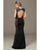 Jovani - 98174 Sleeveless Mermaid Long Gown in Black