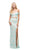 Dancing Queen - 9818 Alluring Two-Piece Off-Shoulder Formal Dress