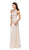 Dancing Queen - 9839 Glamorous Halter Open Back Beaded Dress