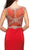 Dancing Queen - 9845 Gilded Ornate Bodice Sheath Silhouette Prom Dress