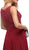 Elegant Lace Illusion A-Line Long Prom Dress - ADASA