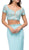 Dancing Queen - 9878 Two-Piece Sweetheart Sheath Prom Dress In Green In Green
