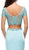 Dancing Queen - 9878 Two-Piece Sweetheart Sheath Prom Dress In Green