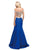 Dancing Queen - Fabulous Embellished Long Prom Dress 9887 in Blue