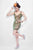 Primavera Couture - 9895 Cowl Back Sequined Cocktail Dress in Green