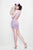 Primavera Couture - 9899 Sequined Illusion Jewel Sheath Dress in Pink