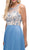 Beaded Illusion Scoop A-line Evening Dress - ADASA