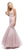 Dancing Queen - 9913 Embroidered Tulip Mermaid Gown In Pink