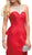 Bejeweled Ruffled Mermaid Evening Dress - ADASA