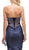 Dancing Queen - 9917 Beaded Sweetheart Mermaid Evening Dress in Blue