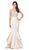 Dancing Queen - 9917 Beaded Sweetheart Mermaid Evening Dress in Nude