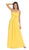 Strapless Sweetheart Empire Waist Long Formal Dress