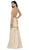 Dancing Queen - 9980 Sleeveless Embellished Mermaid Evening Gown