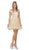 Dancing Queen - 9991 Two Piece Floral Tulle Cocktail Dress