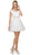 Dancing Queen - 9991 Two Piece Floral Tulle Cocktail Dress