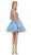 Dancing Queen - 9995 Jewel Adorned A-Line Cocktail Dress