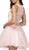 Dancing Queen - 9999 Jewel Illusion Ornate Tulle Cocktail Dress