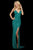 Sherri Hill - 53008 Fully Beaded Sleeveless V Neck Long Evening Dress In Green
