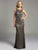 Lara Dresses - Sparkling  Long Gown 32938, Black, Gray