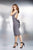 Modified Jewel Neck Ruffled Sheath Dress 24100