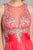 Aspeed - L1419 Embellished Illusion Bodice A-Line Prom Dress