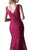 Cinderella Divine - Sleeveless Lace V-neck Sheath Dress