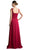 Cinderella Divine - A1616 Lace Straight Sheath Dress With Long Sleeve Jacket