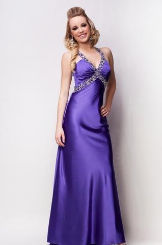 A47555 Dress in Purple