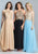 Dave & Johnny - A5011W Gilded Applique Cutout Bodice Gown