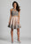 Dave & Johnny - A5476 Two-Piece Lace Ornate Dress in Neutral
