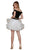 Nox Anabel - A613 Off Shoulder Crop Top Ruffled Skirt Party Dress