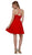 Nox Anabel - A615 Embroidered Halter Neck Chiffon A-line Dress