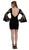 Nox Anabel - A616 Lace Bell Sleeve Fitted Cocktail Dress